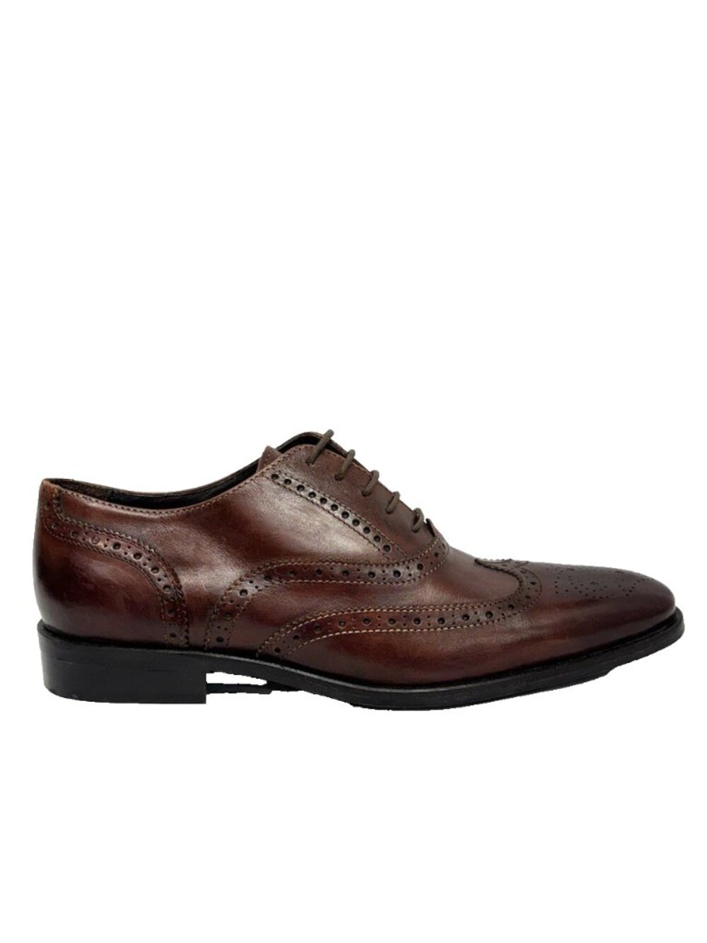 New! To Boot New York Winthrop Wingtip Leather Oxford Brown Size 9.5 DD38
